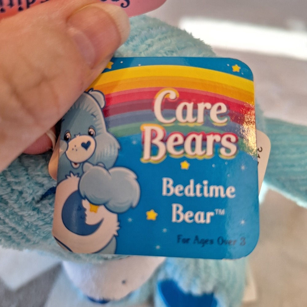 Vintage 2004 Special Edition Care Bears Bedtime Bear Plush 10 Inches - Picture 5 of 11